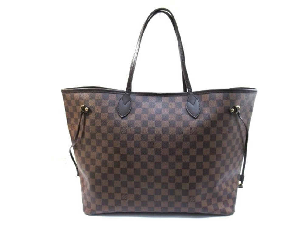 LOUIS VUITTON Neverfull Tote Bag Damier